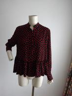 Nikkie blouse mt 42, Zwart, Maat 42/44 (L), Ophalen of Verzenden, Zo goed als nieuw