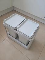 Uittrekbaar frame met afvalbakken - 10L, Huis en Inrichting, Ophalen, Gebruikt