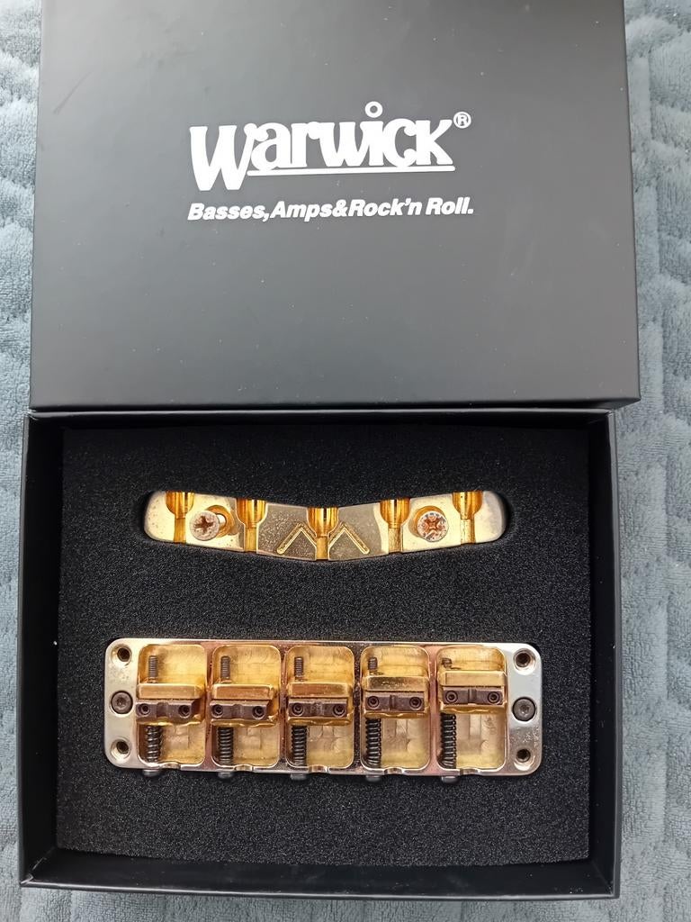 Warwick bruggen en tailpieces te koop, Ophalen of Verzenden, Gebruikt, Elektrische gitaar
