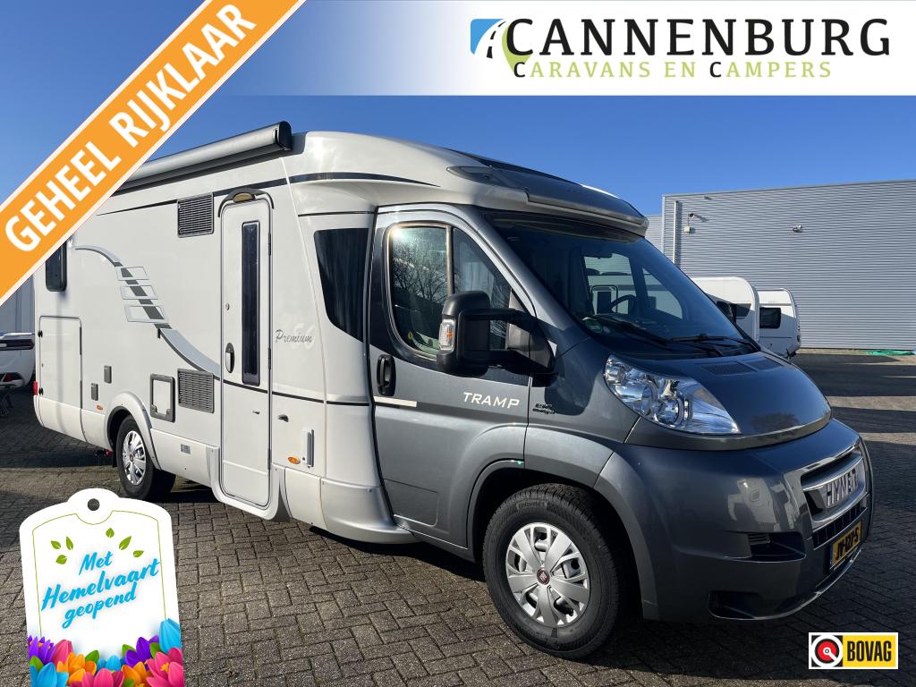 Hymer Tramp 678 SL Premium 50years, Caravans en Kamperen, Campers, Ringverwarming, Fiat, Tot en met 2, 7 tot 8 meter
