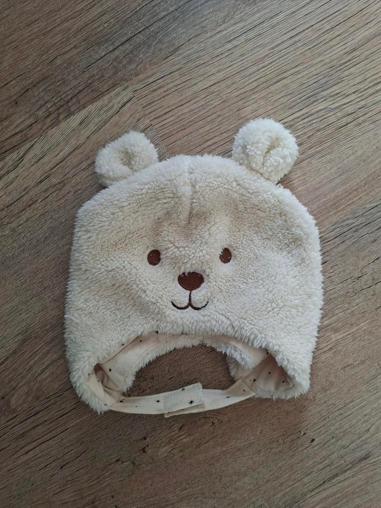 Zachte crèmekleurige babymuts 12-24 mnd, Zeeman, Jongetje of Meisje, Nieuw, Ophalen of Verzenden