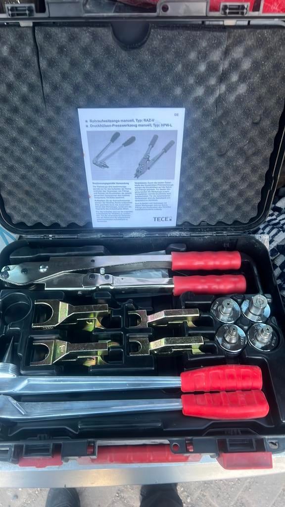 TECEflex handperstang, type HPW-L, 14 - 32 mm