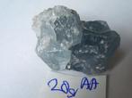 mooie celestien 3 samen 6,00 edelsteen mineraal 1 coelestien, Ophalen of Verzenden, Mineraal