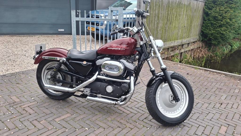 Zeer mooie Harley Davidson Sportster 883 uit 1999, Motoren, Particulier, Chopper