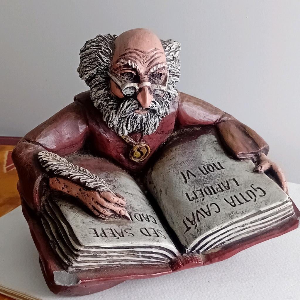 Vintage Esoterisch Occult Beeld Magiër Fantasy Wizzard Heks, Ophalen of Verzenden