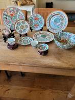 Groot lot antiek chinees famille rose porselein, servies, Ophalen of Verzenden