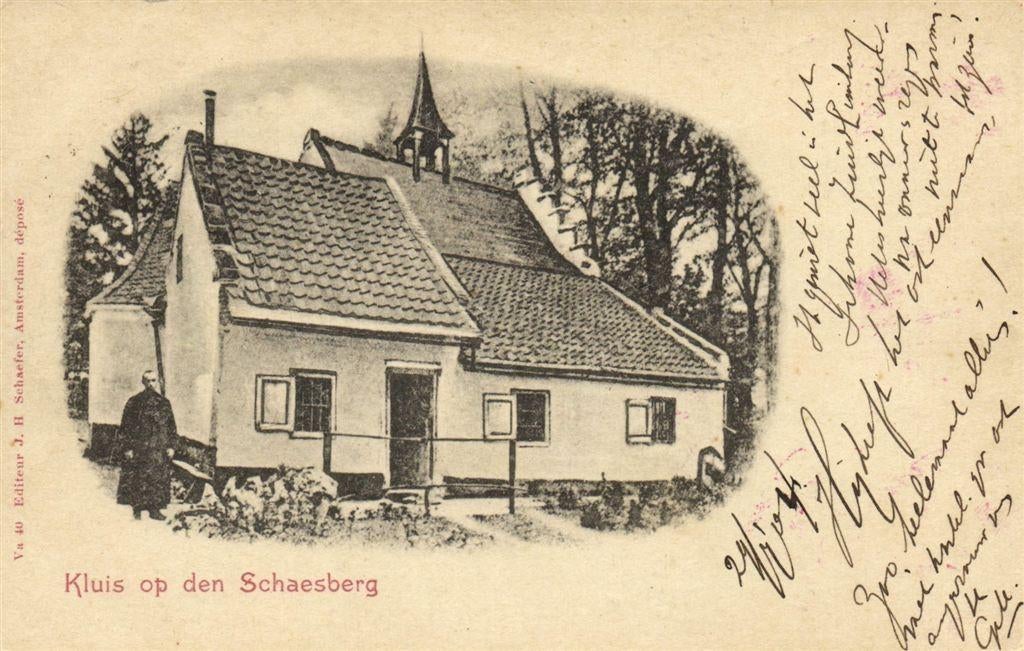 Kluis op den Schaesberg - Valkenburg - 1904 gelopen, Ophalen of Verzenden, Voor 1920, Gelopen, Limburg