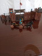 Playmobil fort met kanon aan een paard en wagen., Kinderen en Baby's, Speelgoed | Playmobil, Ophalen, Gebruikt