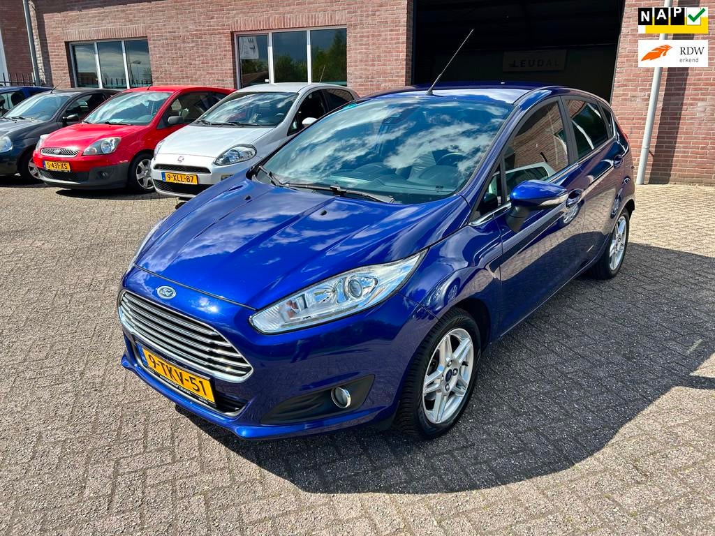 Ford Fiesta 1.0 Titanium//Nieuwe distributieriem en APK !, Voorwielaandrijving, Euro 5, 525 kg, Blauw