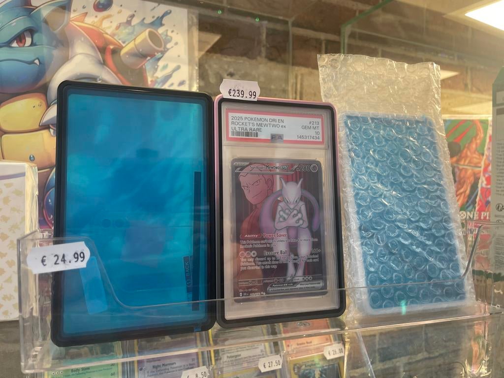 Nieuwe Slab Case’s Alluminium Voor PSA Pokemon Slabs, Ophalen of Verzenden, Nieuw, Losse kaart