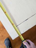 Crèmekleurige salontafel met opbergruimte, Huis en Inrichting, Tafels | Salontafels, Ophalen, Gebruikt, 50 tot 100 cm, Vierkant