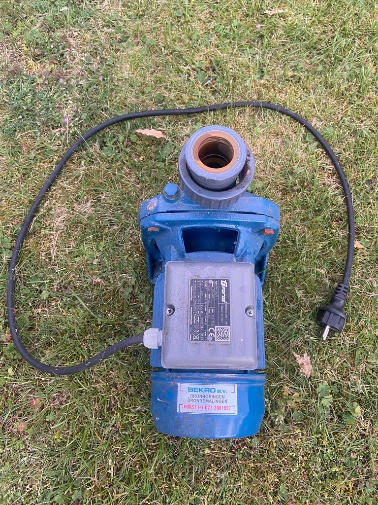 Pomp voor regeninstallatie, Ophalen, Gebruikt, Elektrisch, Beregeningspomp