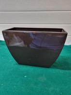 Bloempot taupe kleurig aardewerk, Ophalen of Verzenden, 'T Olde Gre-j, Info@toldegrej.nl, Endepoelstraat 20f Didam