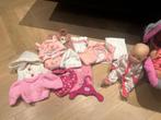 Baby born pop incl. autositje, extra popje en wat kleding, Ophalen of Verzenden, Gebruikt
