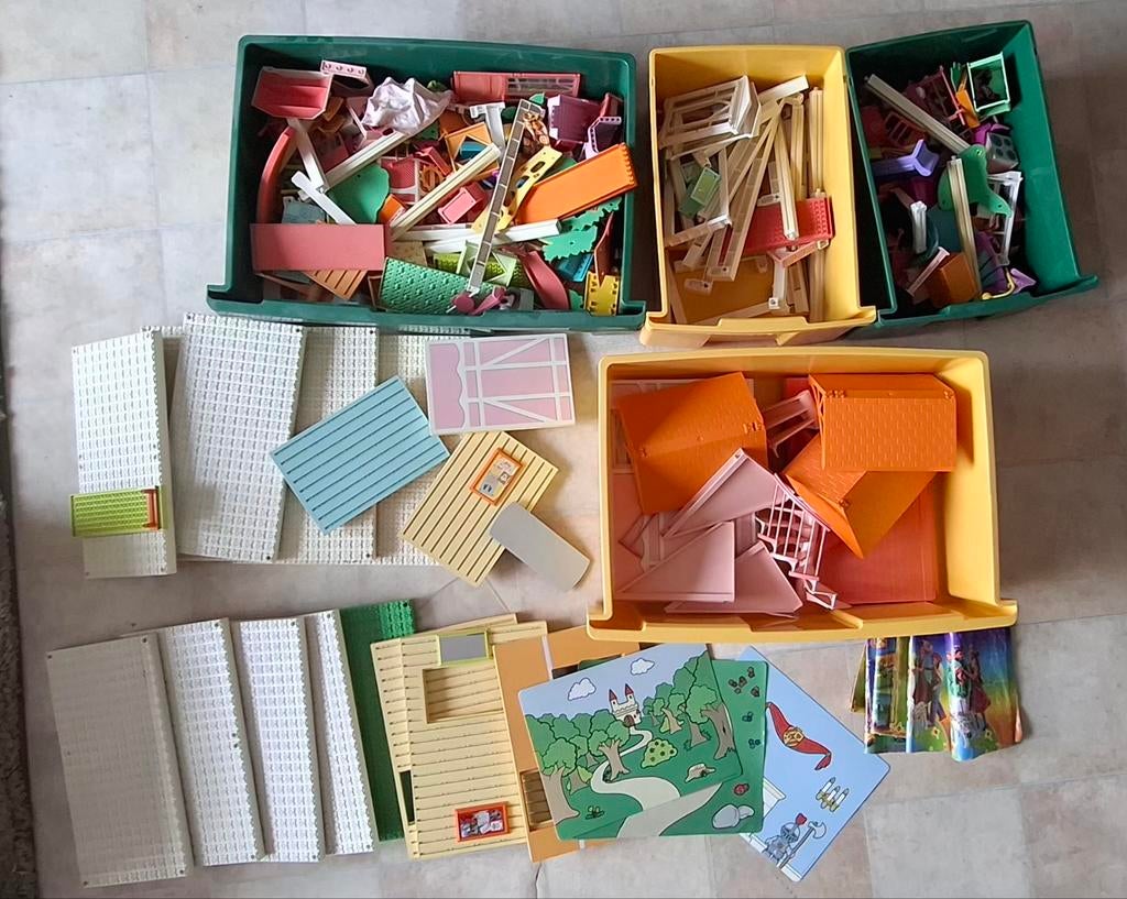 Lego Scala grote partij ongesorteerd met boekjes, Kinderen en Baby's, Speelgoed | Duplo en Lego, Ophalen, Gebruikt