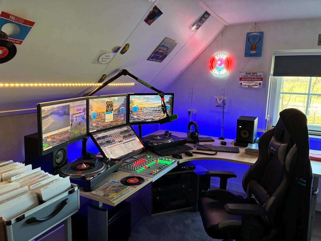 Te Koop Radiostudio spullen, Ophalen, Zo goed als nieuw, Audio