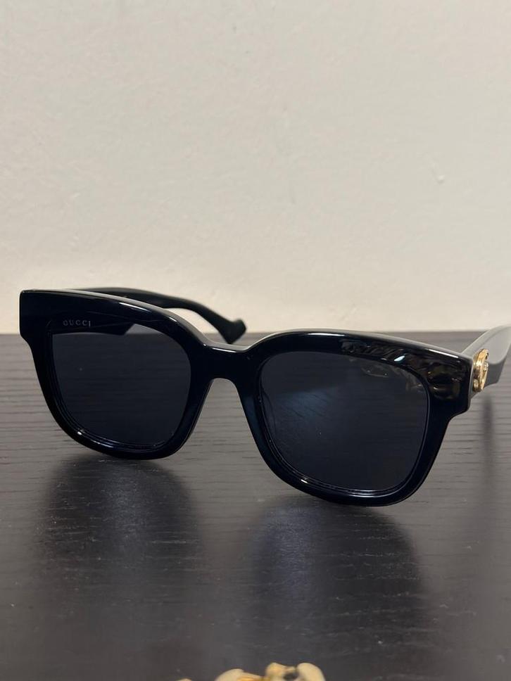 Gucci zonnebril - Zwart,, Sieraden, Tassen en Uiterlijk, Zonnebrillen en Brillen | Dames, Gebruikt, Zonnebril, Overige merken