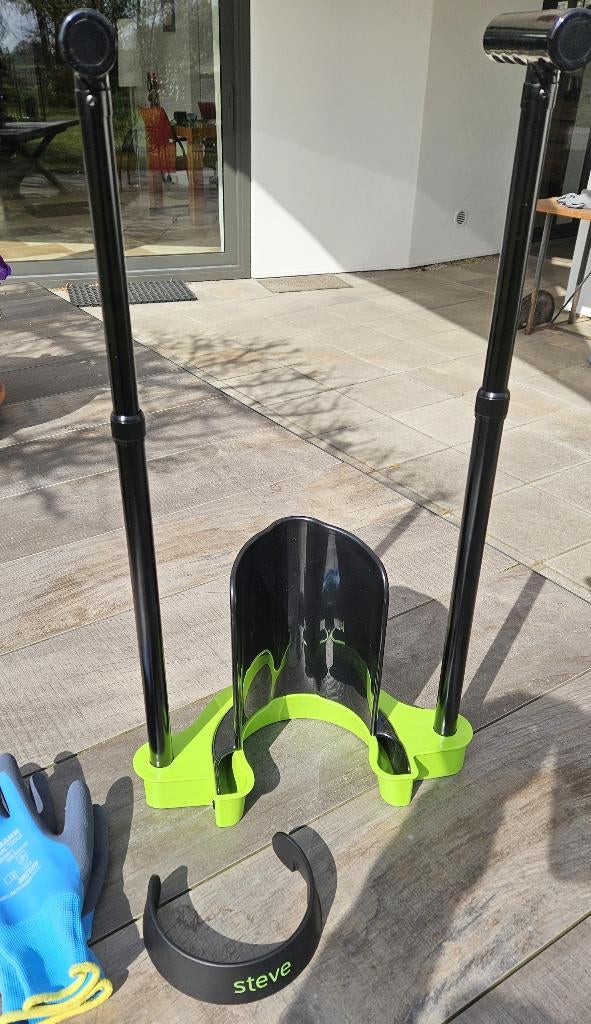 Steve steunkousen aantrek set maat medium, Ophalen, Zo goed als nieuw