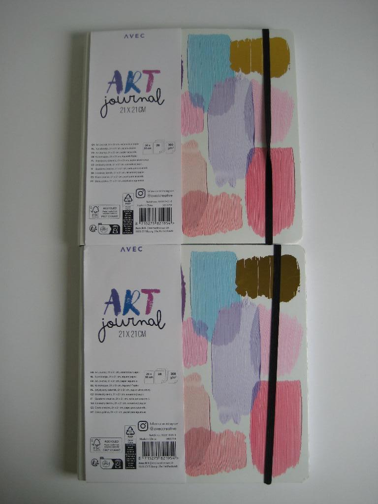 Dagboek art journal 2 stuks NIEUW, Ophalen of Verzenden, Nieuw, Album of Boek, Overige merken