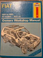 Haynes Werkplaatshandboek Fiat Panda (1981-1985), Boeken, Ophalen of Verzenden, Gelezen, Overige merken