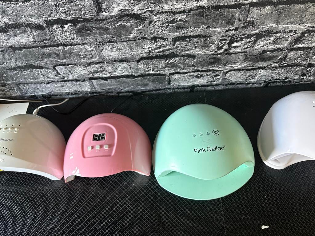 Diverse lampen voor gellak oa van pink en medisana, Ophalen of Verzenden, Gebruikt, Overige typen