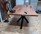 Stambomen tafel met x-poten, zo goed als nieuw, Ophalen of Verzenden