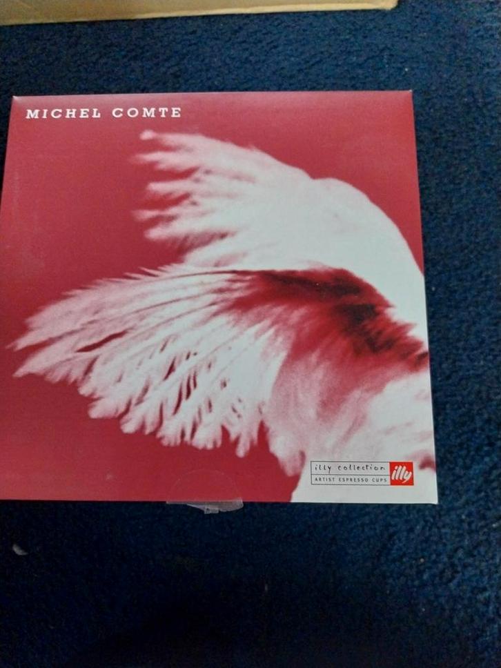 Illy Collection Michel Comte espresso kop en schotel, Huis en Inrichting, Keuken | Servies, Nieuw, Kop(pen) en/of Schotel(s), Overige stijlen