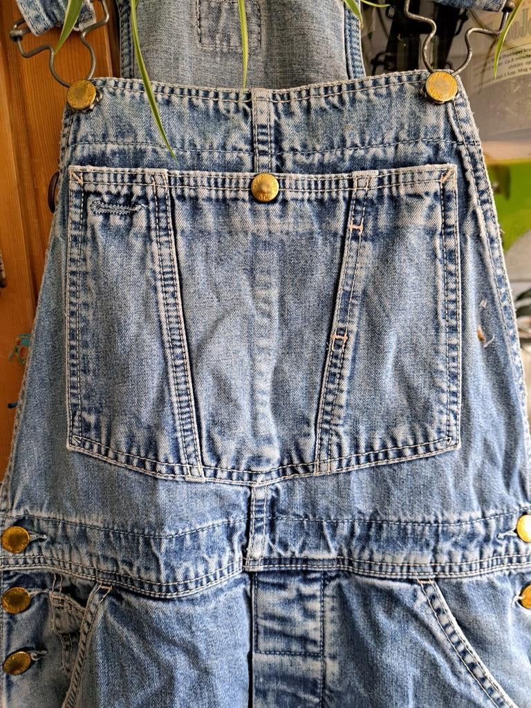 Origineel LEVI'S vintage tuinpak/tuinbroek, Ophalen, Zo goed als nieuw, Blauw