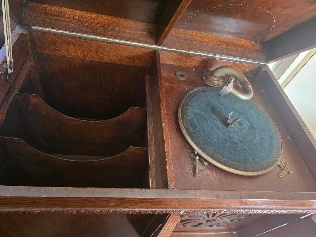 grammafoon, Antiek en Kunst, Antiek | Tv's en Audio, Ophalen