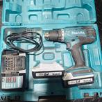 Makita boormachine DF457DWE met 2 accu's en lader wegens ove, Ophalen