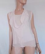 VANESSA BRUNO Blouse , Maat 36 , ZIJDE, Verzenden, Zo goed als nieuw, Maat 36 (S), Roze