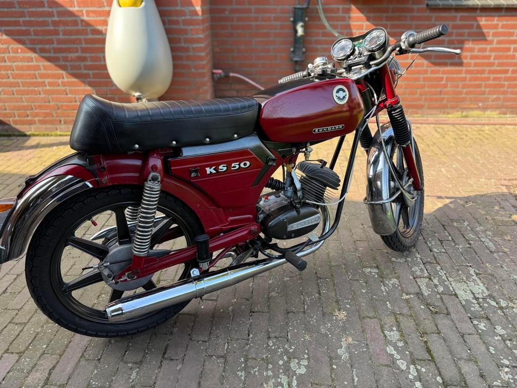 Zundapp KS50 - Klassieke Bromfiets, Fietsen en Brommers, Brommers | Zundapp, Ophalen, Gebruikt, Maximaal 45 km/u, KS50