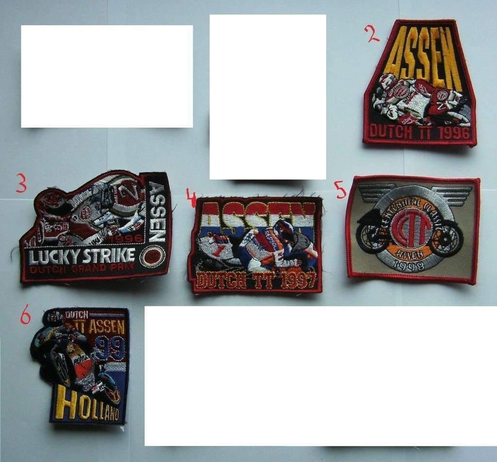 TT assen patch badge opnaai emblemen NOS superbike, Verzenden, Nieuw, Motoren