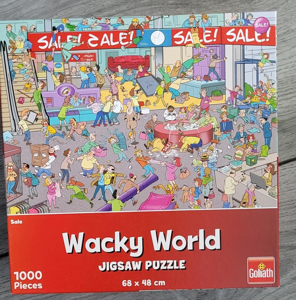 Puzzel van Goliath, Ophalen, 500 t/m 1500 stukjes, Zo goed als nieuw