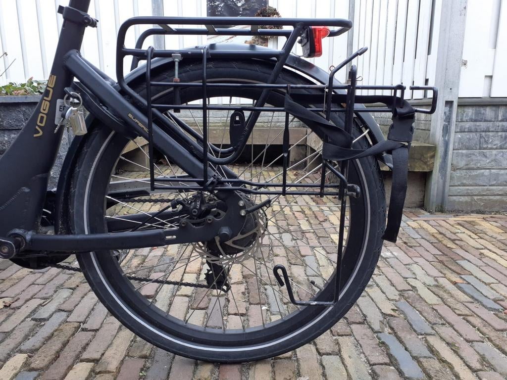 Steco buggydrager zwart (voor gewone fiets en bakfiets), Ophalen of Verzenden, Gebruikt
