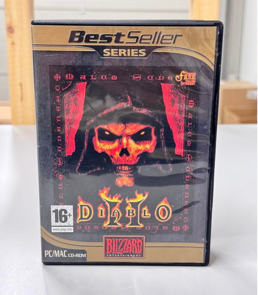 PC-Mac CD-rom best-seller Diablo II 2 met boekje en code, Spelcomputers en Games, Games | Pc, 1 speler, Ophalen of Verzenden, Zo goed als nieuw