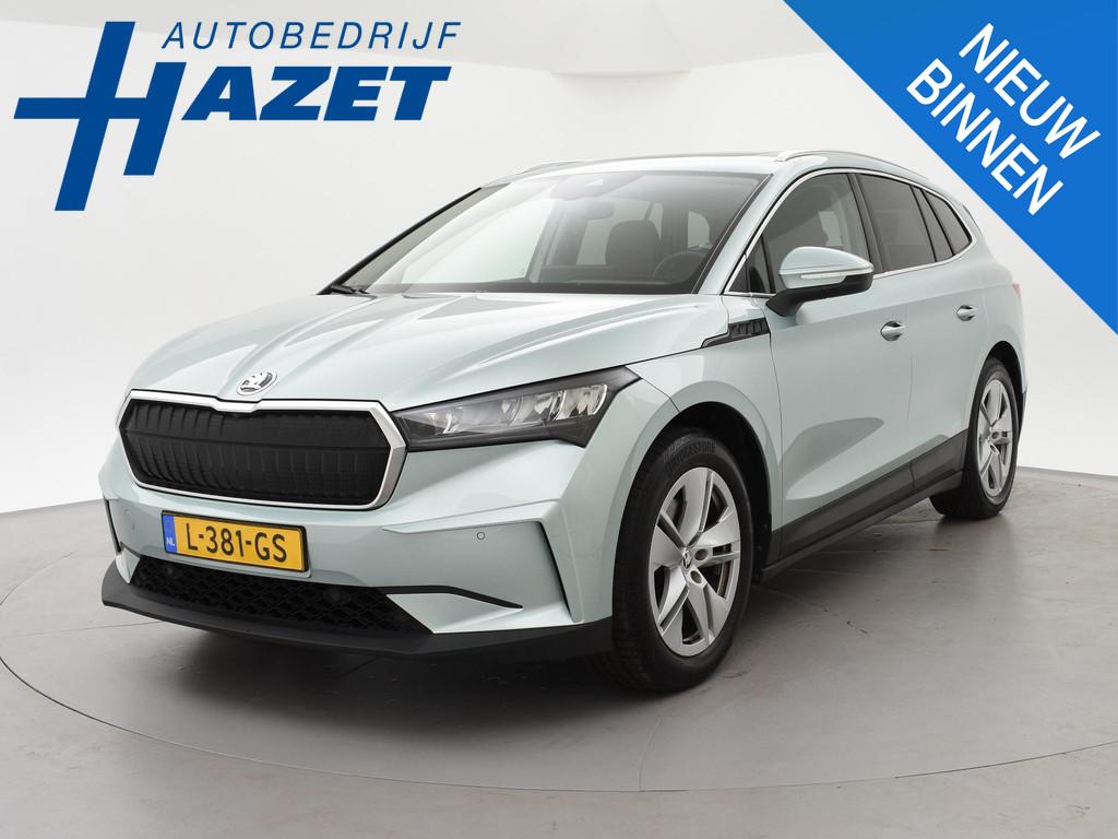 Skoda Enyaq iV 60 + LEDER | PANORAMA | ELEK. TREKHAAK | | HE, Auto's, Automaat, 397 km, Achterwielaandrijving, Gebruikt