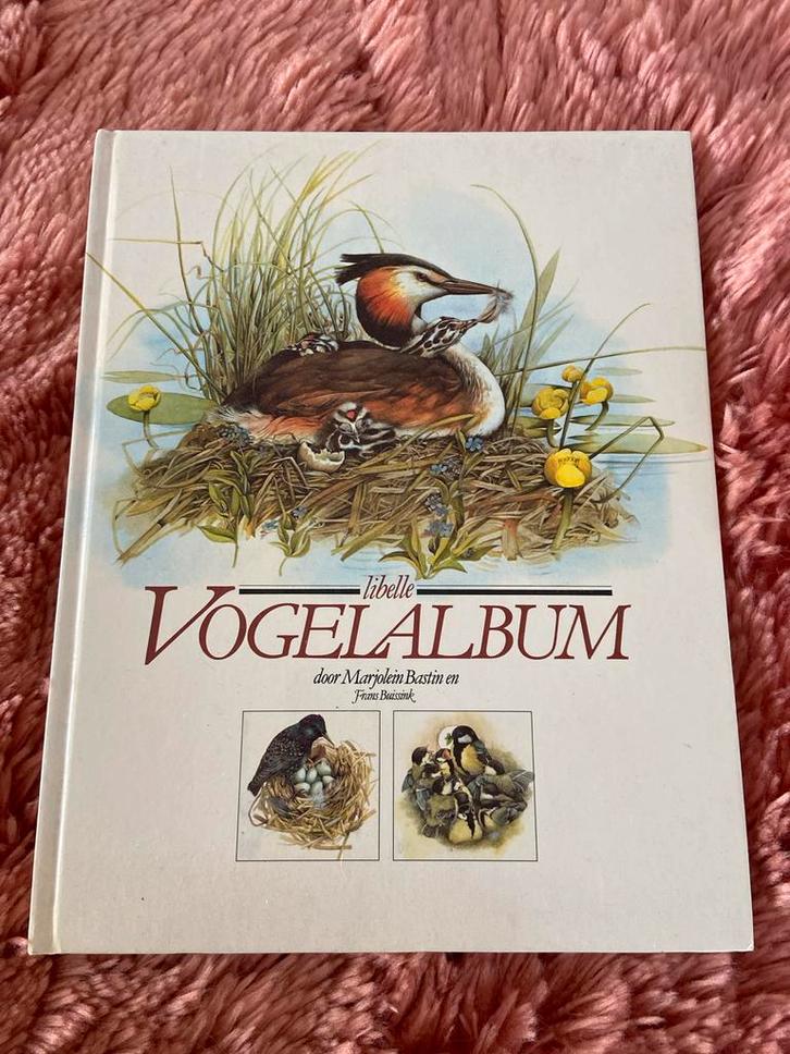 Libelle Vogelalbum - Marjolein Bastin - Nog in te plakken, Boeken, Prentenboeken en Plaatjesalbums, Gelezen, Plaatjesalbum, Ophalen