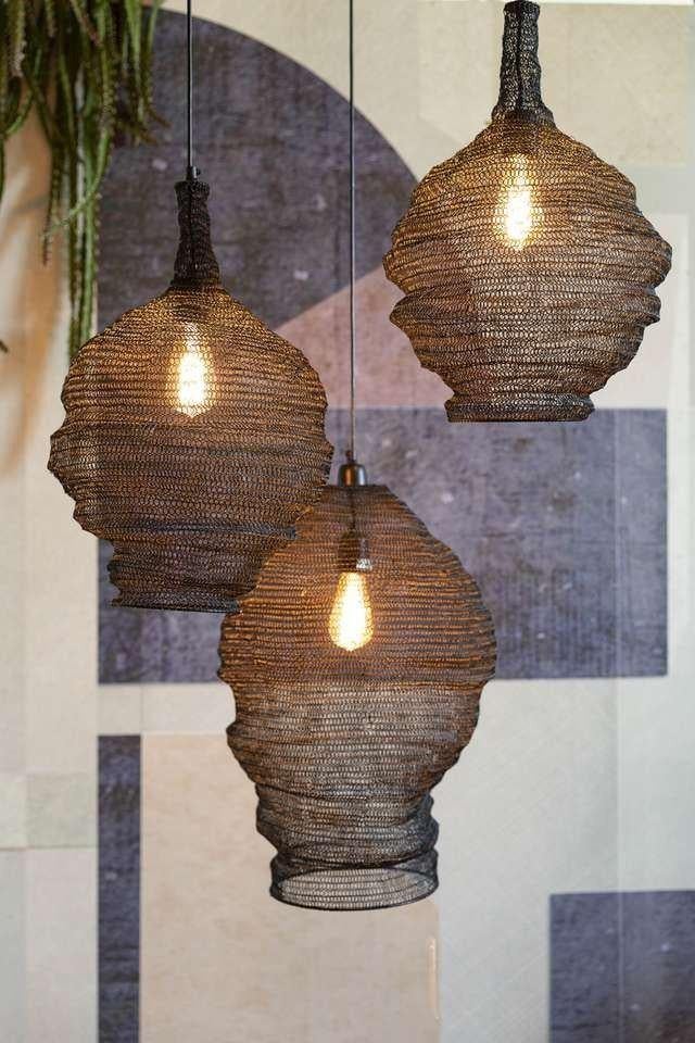 Hanglamp Industrieel design, Ophalen, 50 tot 75 cm, Industrieel design, Zo goed als nieuw