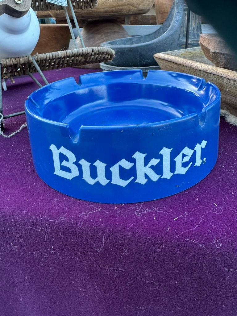 Oude Buckler asbak, Ophalen of Verzenden, Zo goed als nieuw, Gebruiksvoorwerp