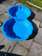 Blauwe schelp zandbak, Ophalen