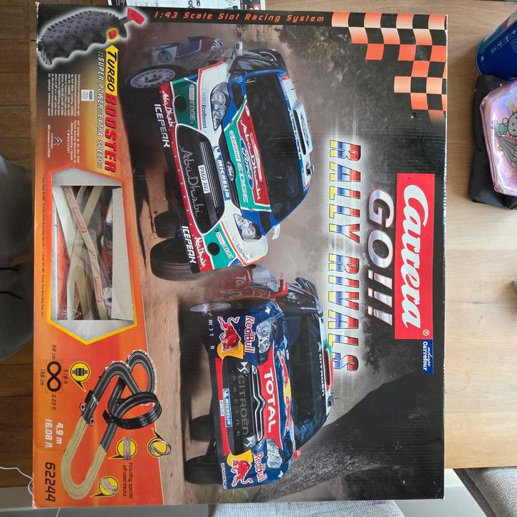 Carrera GO!!! Rally Rivals Racebaan - Complete Set, Kinderen en Baby's, Speelgoed | Racebanen, Ophalen of Verzenden