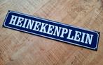 Emaille Bier reclame bord HEINEKENPLEIN Café Horeca Mancave, Verzamelen, Merken en Reclamevoorwerpen, Ophalen of Verzenden, Gebruikt