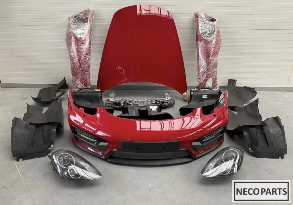 PORSCHE 981 BOXSTER CAYMAN GTS M3C COMPLEET VOORKOP BUMPER, Auto-onderdelen, Gebruikt, Achterklep, Porsche, Ophalen of Verzenden