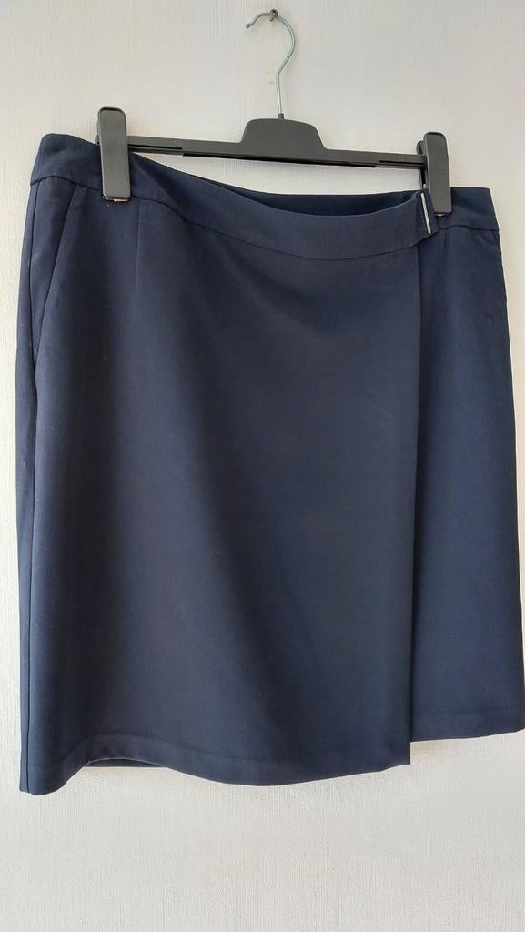 Overslag rok, Kleding | Dames, Rokken, Blauw, Maat 42/44 (L), Ophalen of Verzenden, Zo goed als nieuw