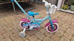 Kinderfiets Frozen met zijwieltjes en duwstang, Ophalen, Zijwieltjes, Frozen, 16 tot 20 inch