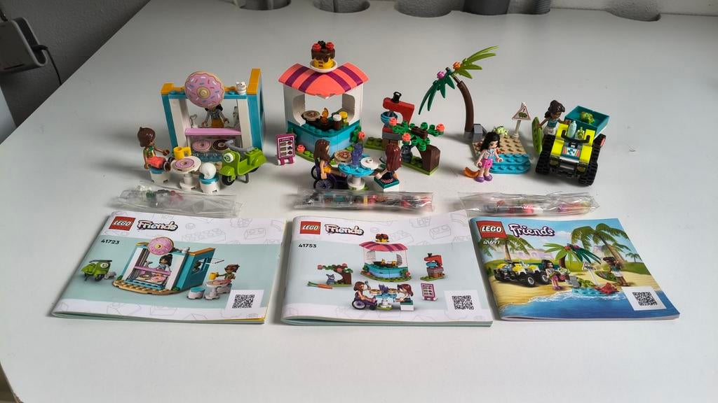 Verschillende LEGO Friends sets met boekjes, Ophalen, Gebruikt, Complete set, Lego