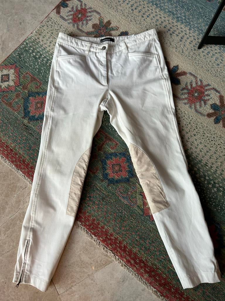 Leuke broek van Cambio, Maat 38/40 (M), Wit, Ophalen of Verzenden, Lang