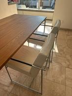 Harvink design eetkamer stoelen (6), Ophalen, Wit, Zo goed als nieuw, Leer