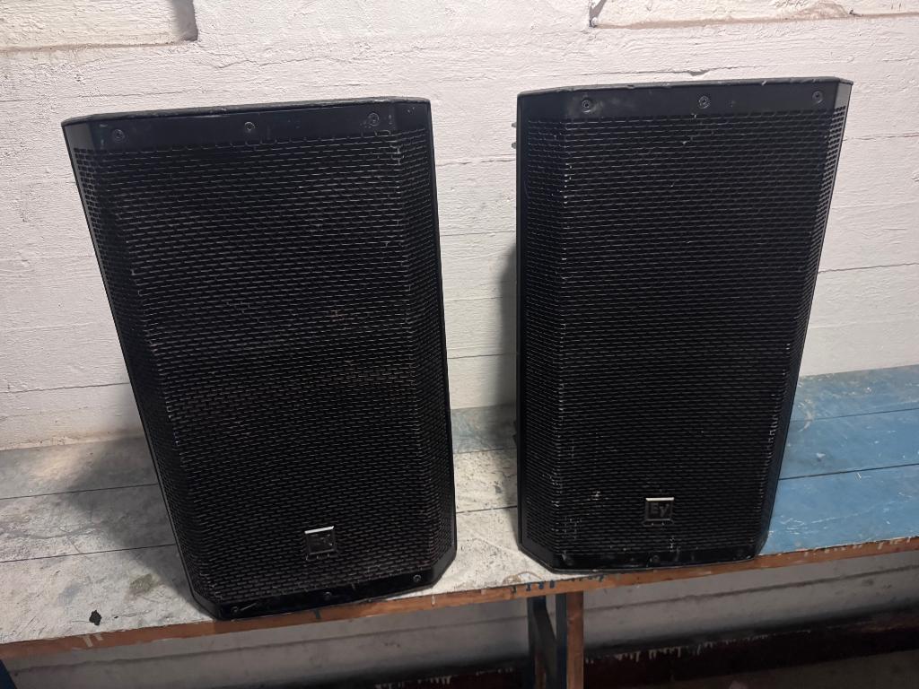 2x Electro-Voice ZLX-12P 12 inch actieve luidsprekers KOOPJE, JBL, Overige typen, Ophalen of Verzenden, Zo goed als nieuw
